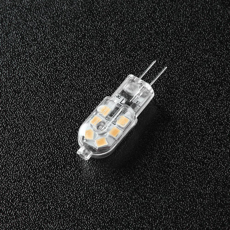 G4 200LM 2W SMD2835 12LED Corn Bulb for Crystal Lamp Chandelier (DC 12V WW)
