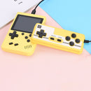 Pocket Handheld Game Console Gamepad 500 Video Games Player Gift (Yellow) Newly