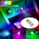 1X Mini LED USB Car Interior Light Neon Atmosphere Lamp Accessories Ambient R6D2