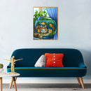 5D DIY Diamond Painting Aquarium Cat Full Round Drill Mosaic Art Picture Kits