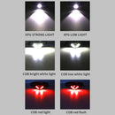 XPG+COB LED Headlamp Wave Induction Waterproof Outdoor Camping Headlight