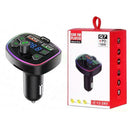 Car Wireless Bluetooth USB Car Fast Charger Adapter MP3 Transmitter Player E6B4