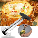 Stainless Steel Pineapple Peeler Slicer Fruit Corer Kitchen Tools (Black)