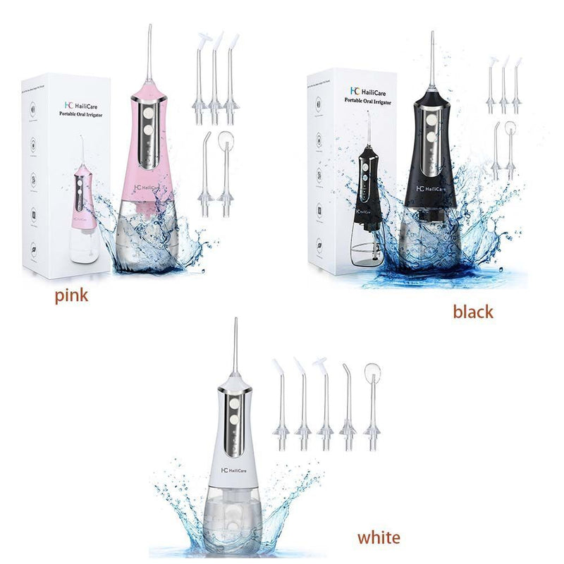 Waterpulse 5 Nozzle Dental Wash Water Flosser Teeth Cleaner Oral Irrigator