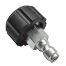 1/4 3/8 Quick Disconnect Male to M22 14 15 Female Adapter for Pressure Wash