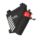 Bike Bicycle Bag Front Tube Frame Handlebar Cycling Triangle Pouch (Black) Newly