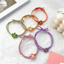 Candy Color High Elastic Women Hair Ring Hair Rope Daisy Hair Tie Sunflower