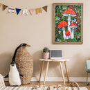 Diamond Painting Poisonous mushrooms Full Round Diamond Rhinestone Set