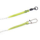 50pcs/bag Durable Rubber Tip Tube Anti Wrap Sleeve Connect with Fish Hook Newly