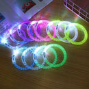 Flash Wrist Band Led Dance Bangle Light Luminous Bracelets Glowing Wristband