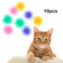10pcs Funny TPR Pet Cat Ball Toys Cat Playing Ball 3.5cm Pet Supplies