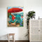 Beach Recliner Colouring Oil Canvas Picture DIY Hand Painted Paint By Number Kit