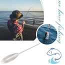 5pcs Automatic Fishing Floats Transparent Casting Fishing Buoy Bobber (5g) Newly