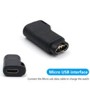 USB Charger Adapter Converter for Garmin Fenix 7 7S 7X 6 6S 6X (Micro USB) Newly