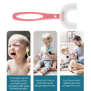 Kids U-Shaped Toothbrush Silicone 360 Degree Oral Care Cleaning Tool for Kids