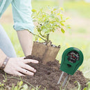 3 in 1 Soil PH Tester Meter Plants Flowers Soil Moisture Sensor Acidity Tester