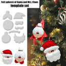 Christmas Santa Claus Coffee Milk Cake Cupcake Stencil Template M QbLS 7T_