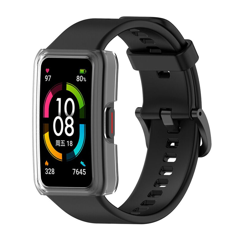 PC Housing Protective Frame Cover for Honor Band 6 Smart Watch Shell Case Guard