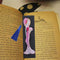 Diamond Painting Leather Beauty Bookmark Special-shaped Drill DIY (AA999) Newly