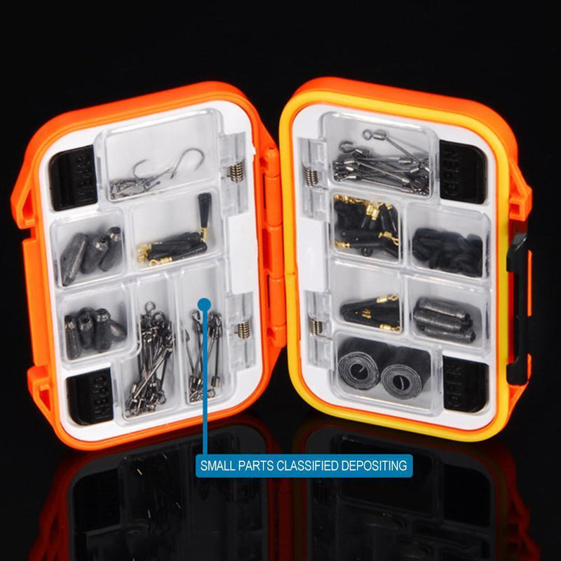 Outdoor 12 Grid Waterproof Lure Hook Bait Fishing Tackle Storage Box Case Newly