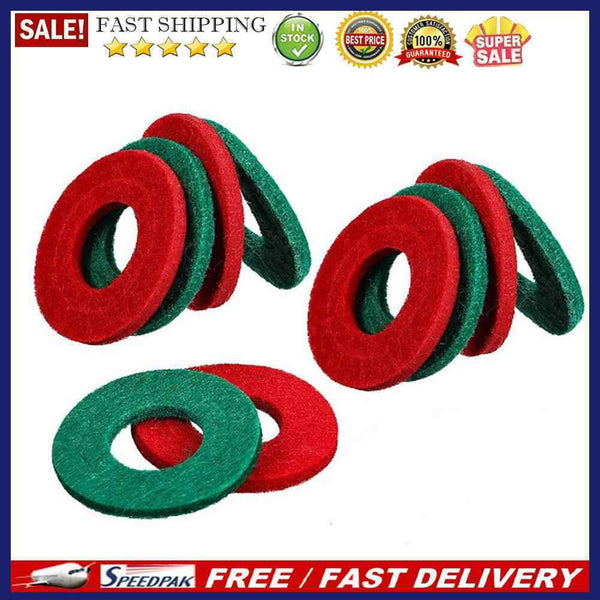 10pcs BC2127 Auto Vehicle Battery Protect Ring Mat Thick Felt Anti Corrosio