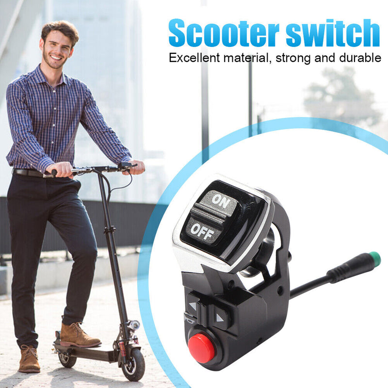 Electric Scooter Parts Handlebar Switch E-scooter Button Switch for Kugoo M