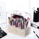 Acrylic Cosmetic Storage Box Dustproof Makeup Brushes Container Holders