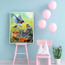 5D DIY Diamond Painting Kits Flying Animals Full Round Drill Wall Decor Craft