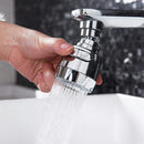 360 Degree Rotate Kitchen Water Filter Diffuser Nozzle Faucet Connector (M)