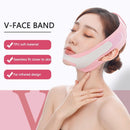 Facial V-Face Band with Chin Point Design for Women Beauty Tools (Black)