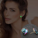 for Women Men Magic Hemisphere Earrings Luminous Moon Earrings Eclipse Star