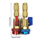 Adapter Auto Replacement Parts Aircon Quick Fitting Coupler Convert Adapter