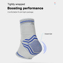 Anti Skid Sports Compression Ankle Strap Elastic Foot Protective Pad (M) Newly