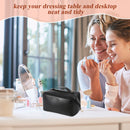 Makeup Bags - PU Leather Hand-Portable Versatile Makeup Accessories Organiz
