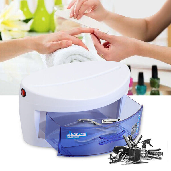Electric Mini UV Disinfection Steriliser Drawer Cabinet Salon Towel Nail Tool