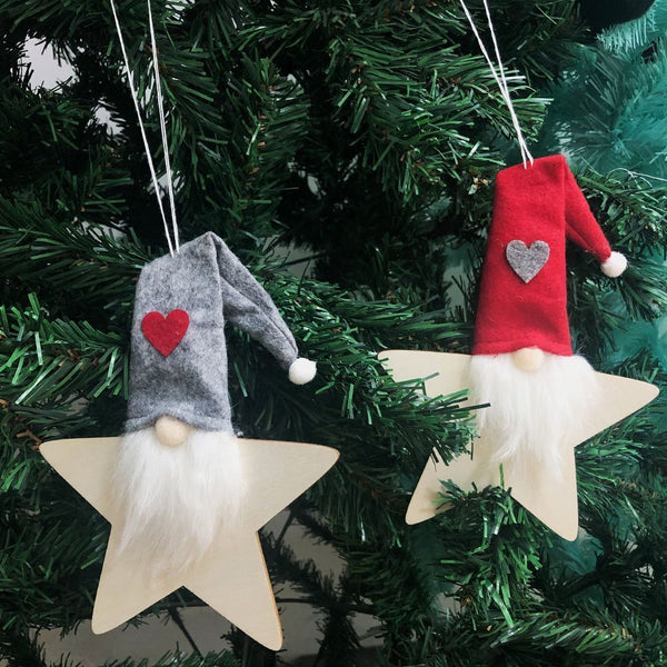 Xmas Tree Decor Drop Decor Hanging Ornament Christmas Decorations Star Pendant