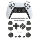 For DualSense Replacement Button Full Set for PS5 Controller Parts (Ivory)