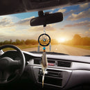 Mini Dream Catcher Car Pendant Wind Chimes Feather Decoration Keychain Adorning