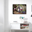 5D DIY Full Round Drill Diamond Painting Wine Glass Embroidery Cross Stitch Kits