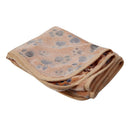 WARM Pet Blanket Touch Soft Warm  Dogs Cat  Bed Blanket Mat(Brown) (60x40)