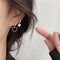 Drop Earrings Irregular Earrings Asymmetry Love Heart Earrings Jewelry