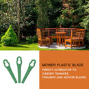 #A Plastic Blade Lawn Mower Gourd-shaped Garden Grass Brush Cutter Tools for Fer
