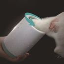 Pet Paw Cleaner Foot Wash Cleaning Cup Cats Dogs Paw Clean Brush (Green S)