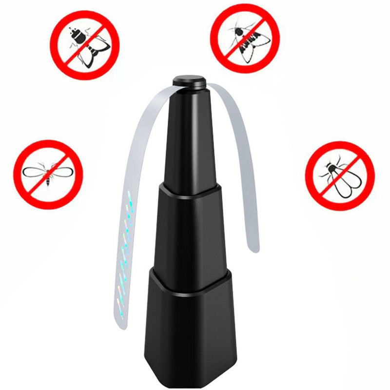 #A Outdoor Kitchen Fly Repellent Fan Food Protector Mosquitoes Flies Bug Away Re