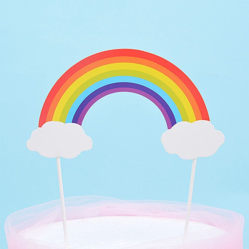 Decoration Party Supplies Large Cake Topper Birthday Cake Decoration Rainbow