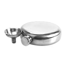 5oz Mirror Polished Stainless Portable Liquor Wine Hip Flask with Funnel
