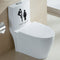 Removable Toilet Seat Bathroom Door WC Sign Waterproof Wall Stickers Newly