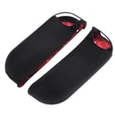 Silicone Pattern Protective Skin Cover Case for Nintend Switch(Black+Red) Newly