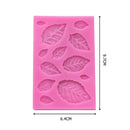 Silicone Chocolate Mold DIY Cake Fondant Sugarcraft Baking Tools (A Leaf) Newly