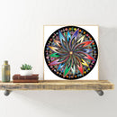 5D DIY Diamond Painting Datura Kits Full Square Drill Wall Decor Rhinestone Art